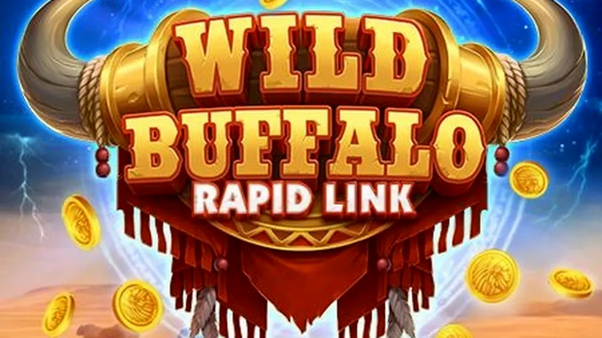 Wild Buffalo: Rapid Link slot machine interface na may makulay na graphics
